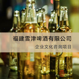 福建雪津啤酒有限公司企业文化咨询项目